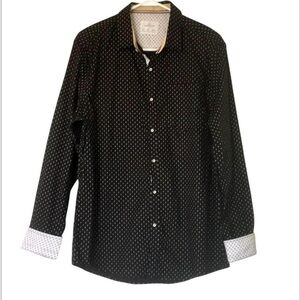 Rockabilly Academia Shabby Chic Craft + Flow Button Down Shirt